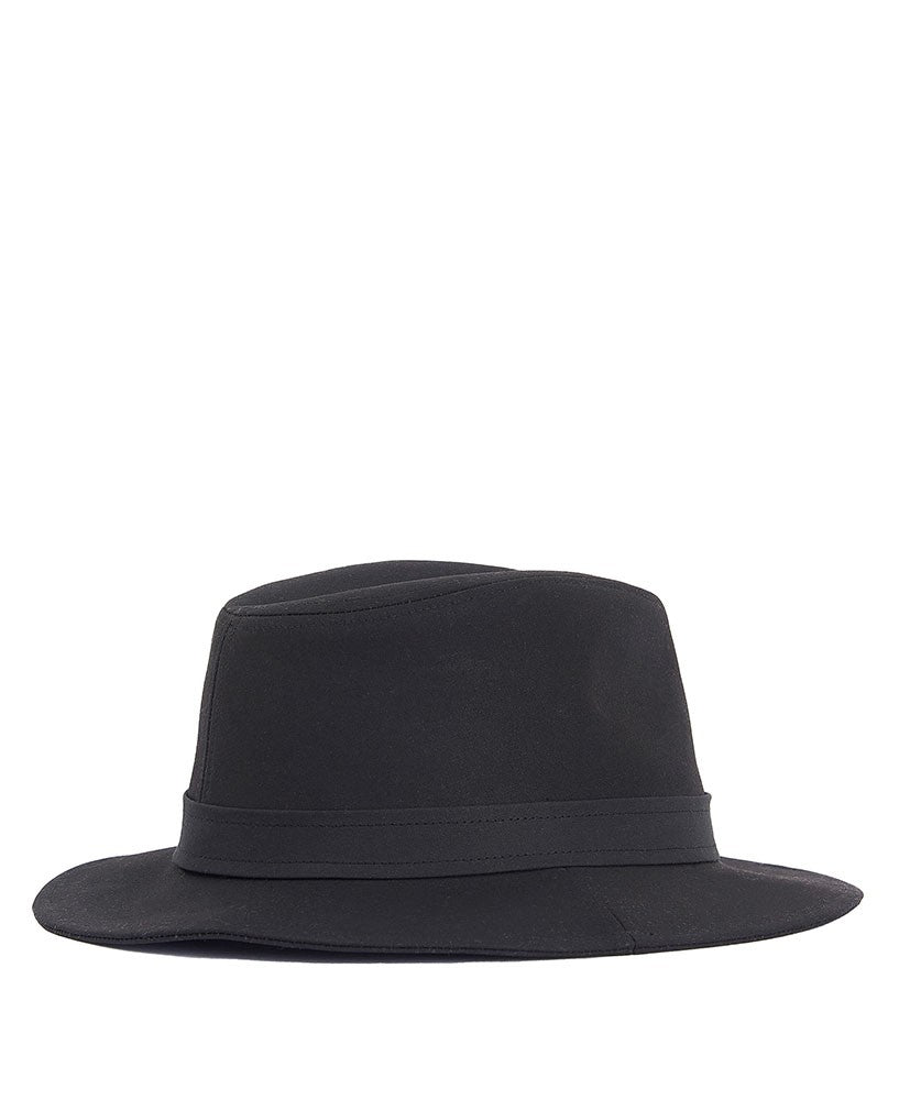 Vintage Wax Bushman Hat - Black