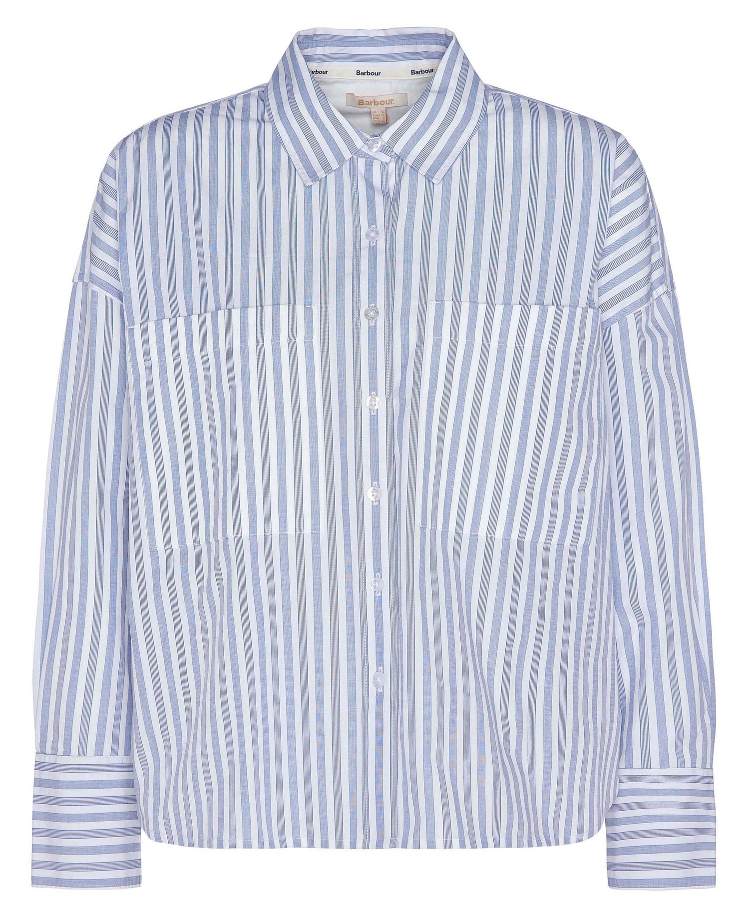 Violetta Shirt - Chambray Stripe