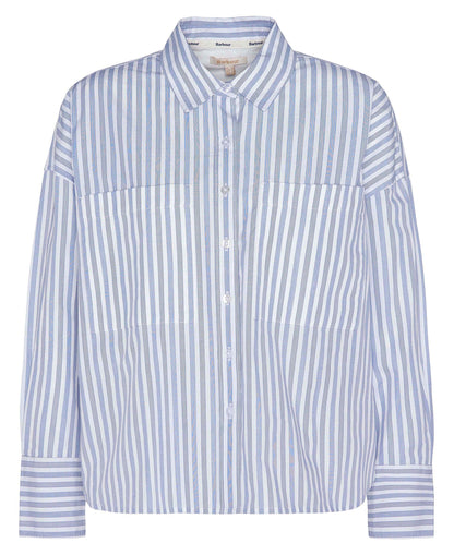 Violetta Shirt - Chambray Stripe