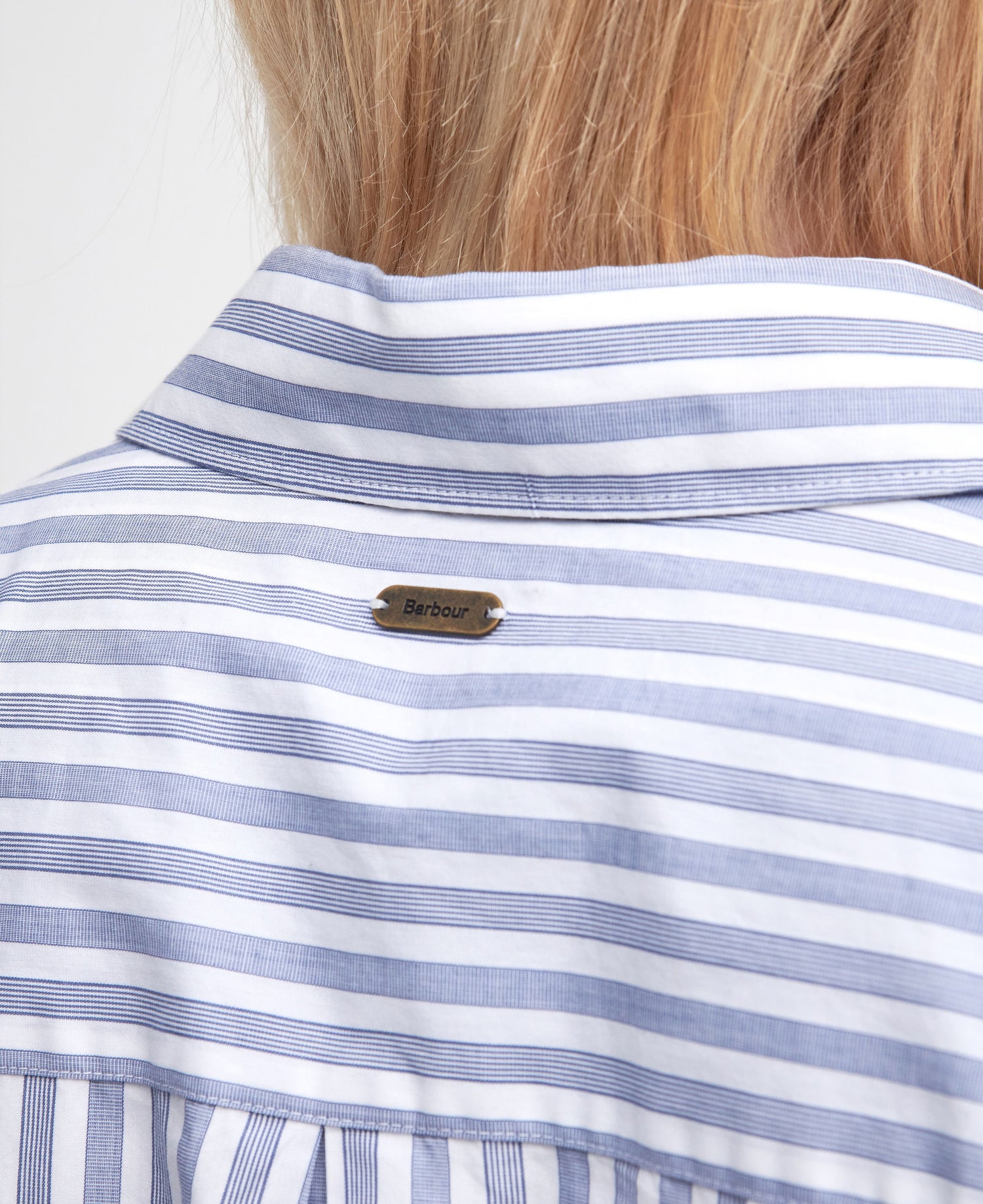 Violetta Shirt - Chambray Stripe