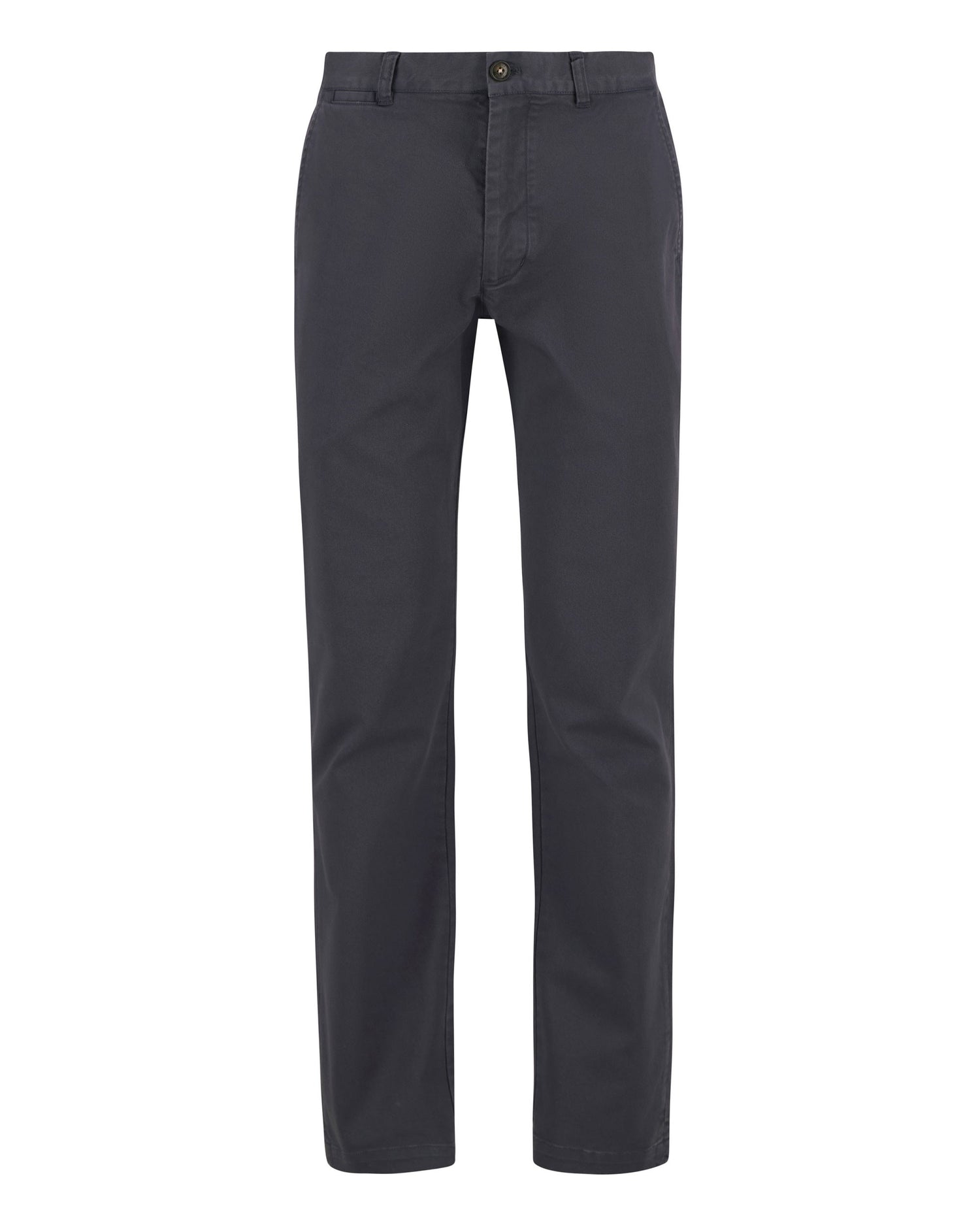 Washed Stretch Twill Tailored Trouser - Washed Navy