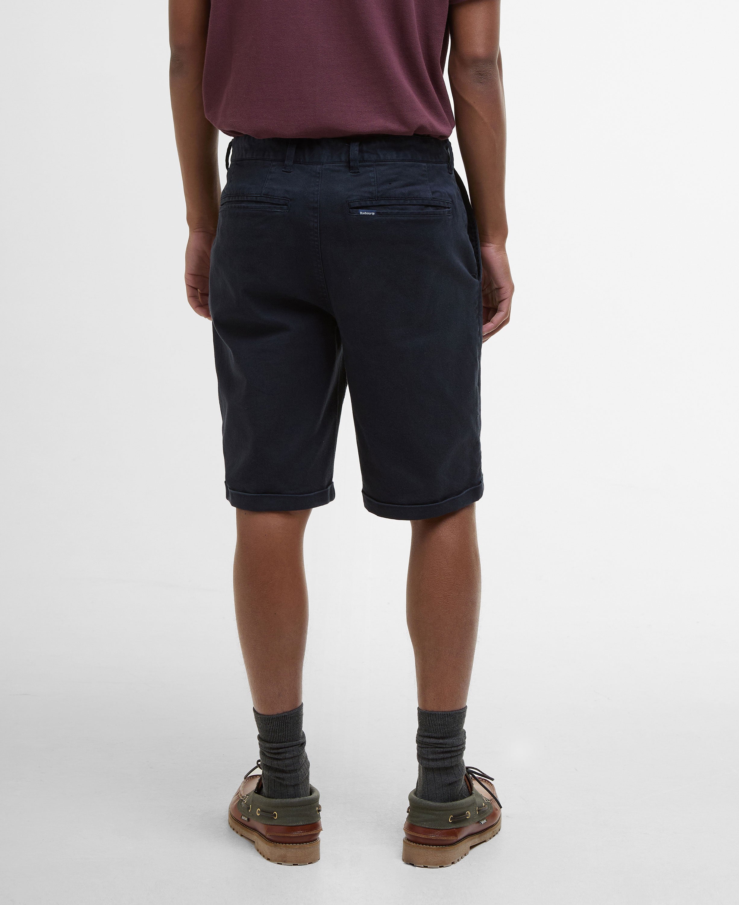 Washed Twill Chino Short - Dark Navy