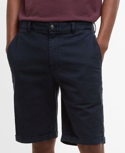 Washed Twill Chino Short - Dark Navy