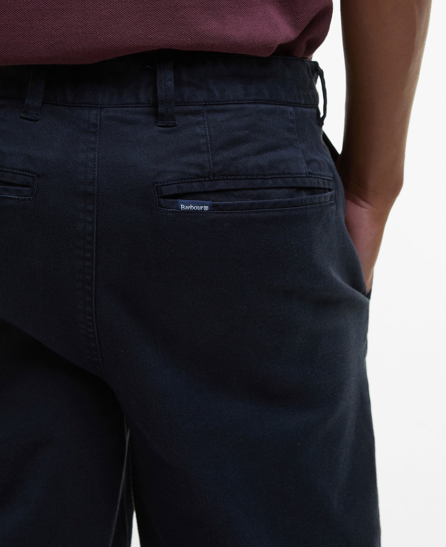 Washed Twill Chino Short - Dark Navy