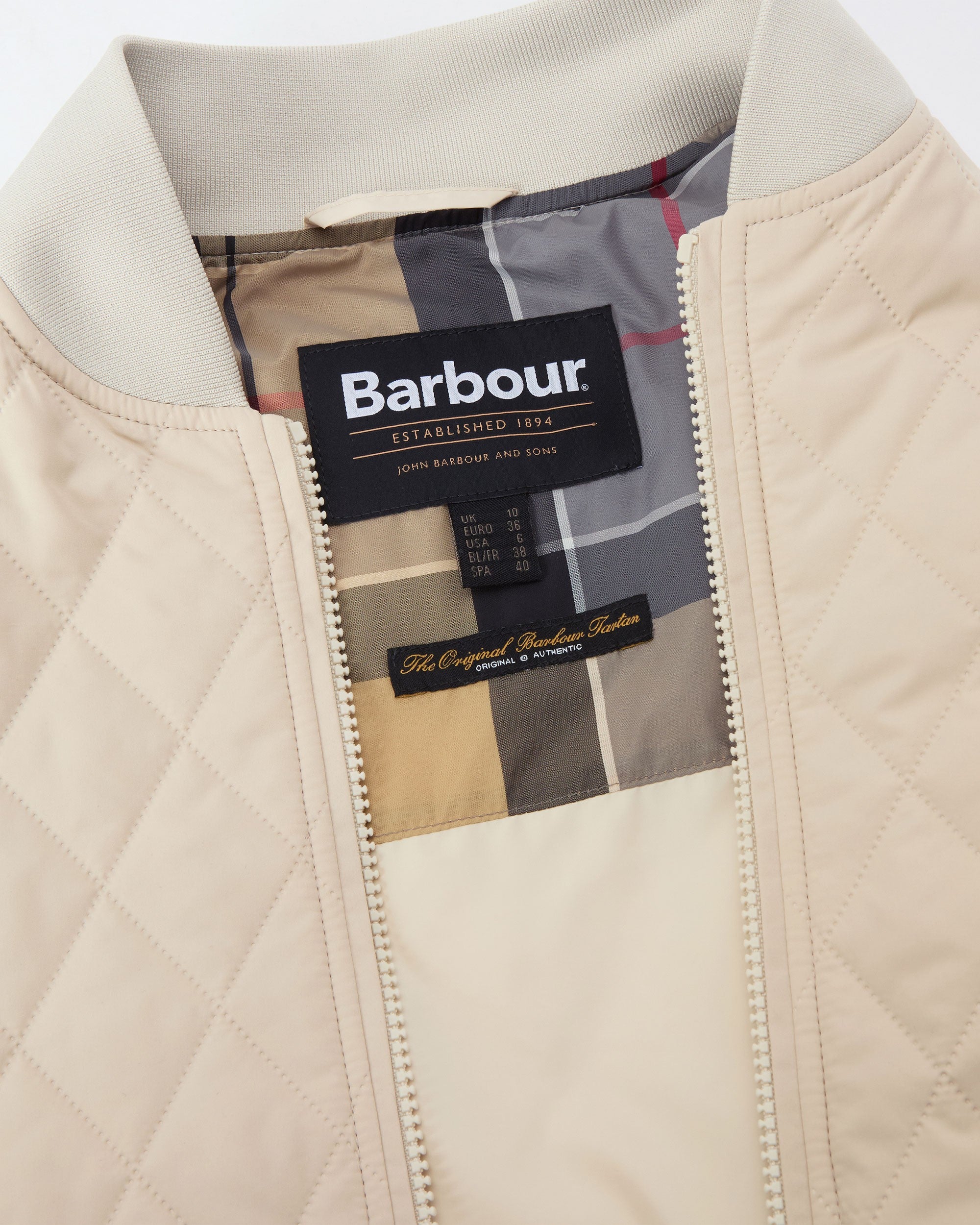 Whillan Quilted Jacket - Jasmine/Dress