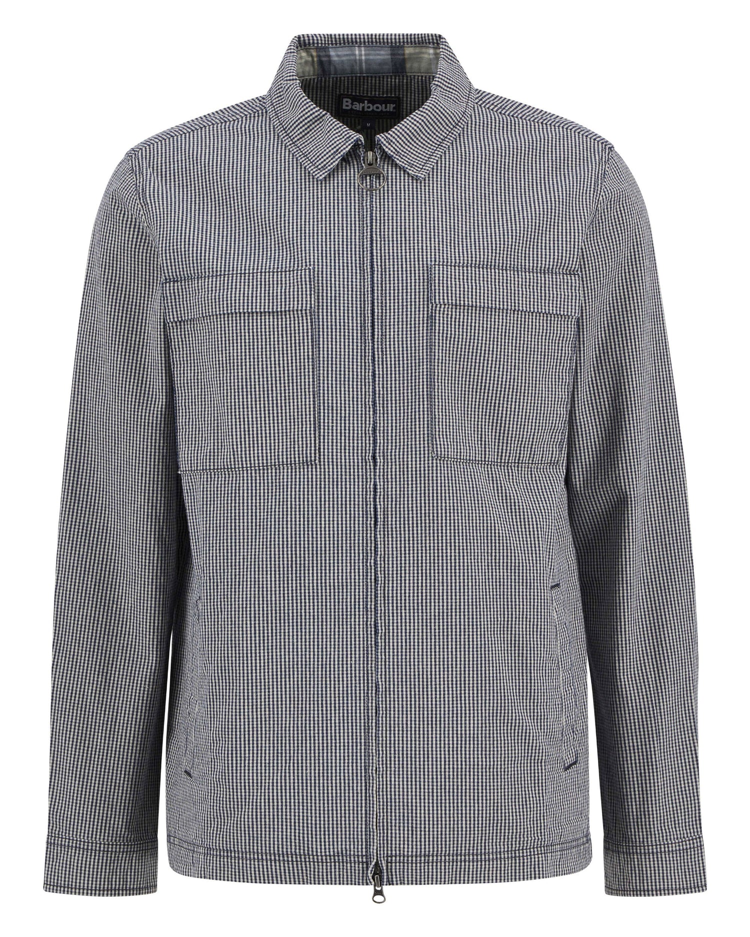 Willowburn Gingham Overshirt - Navy