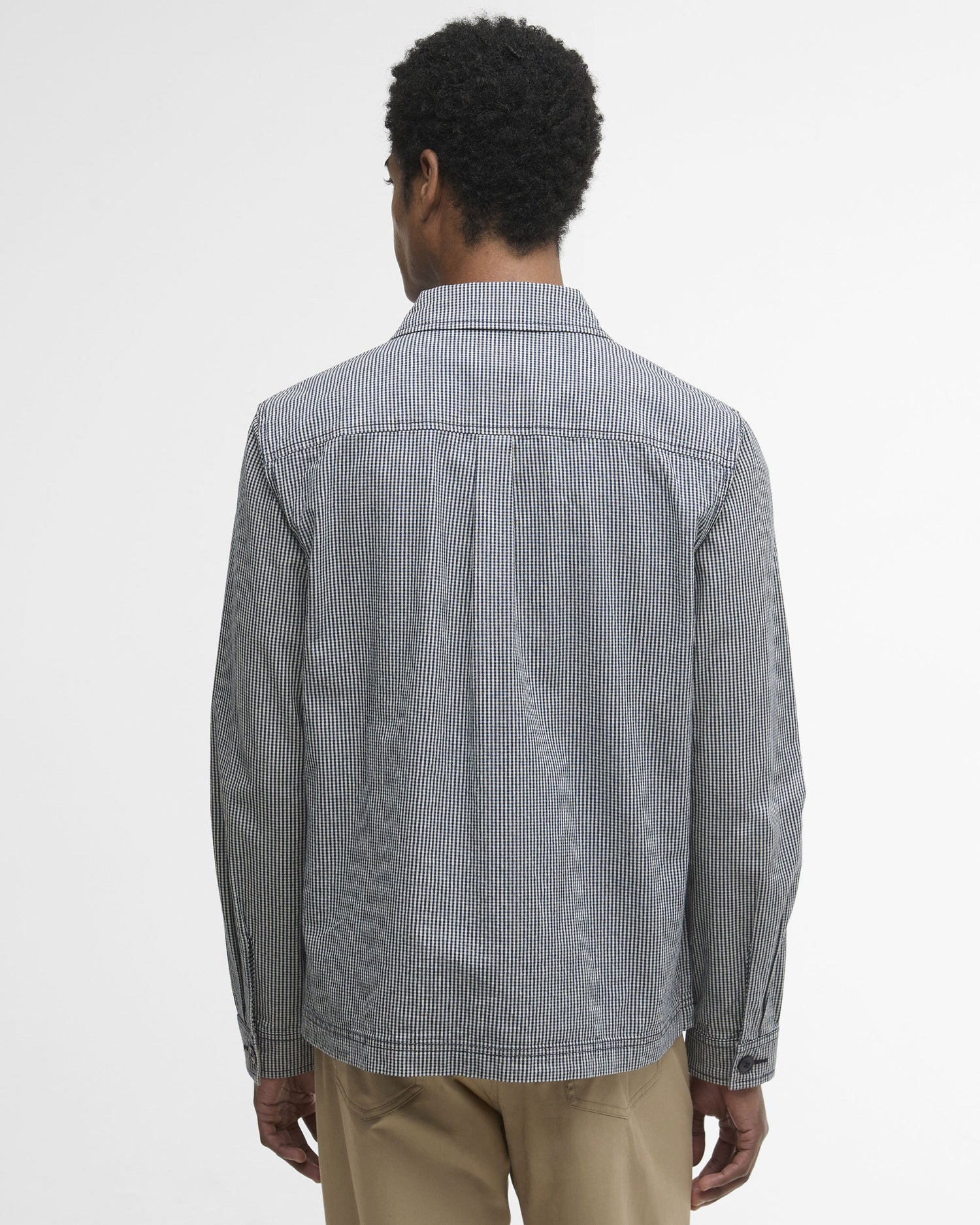 Willowburn Gingham Overshirt - Navy