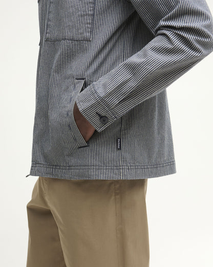 Willowburn Gingham Overshirt - Navy