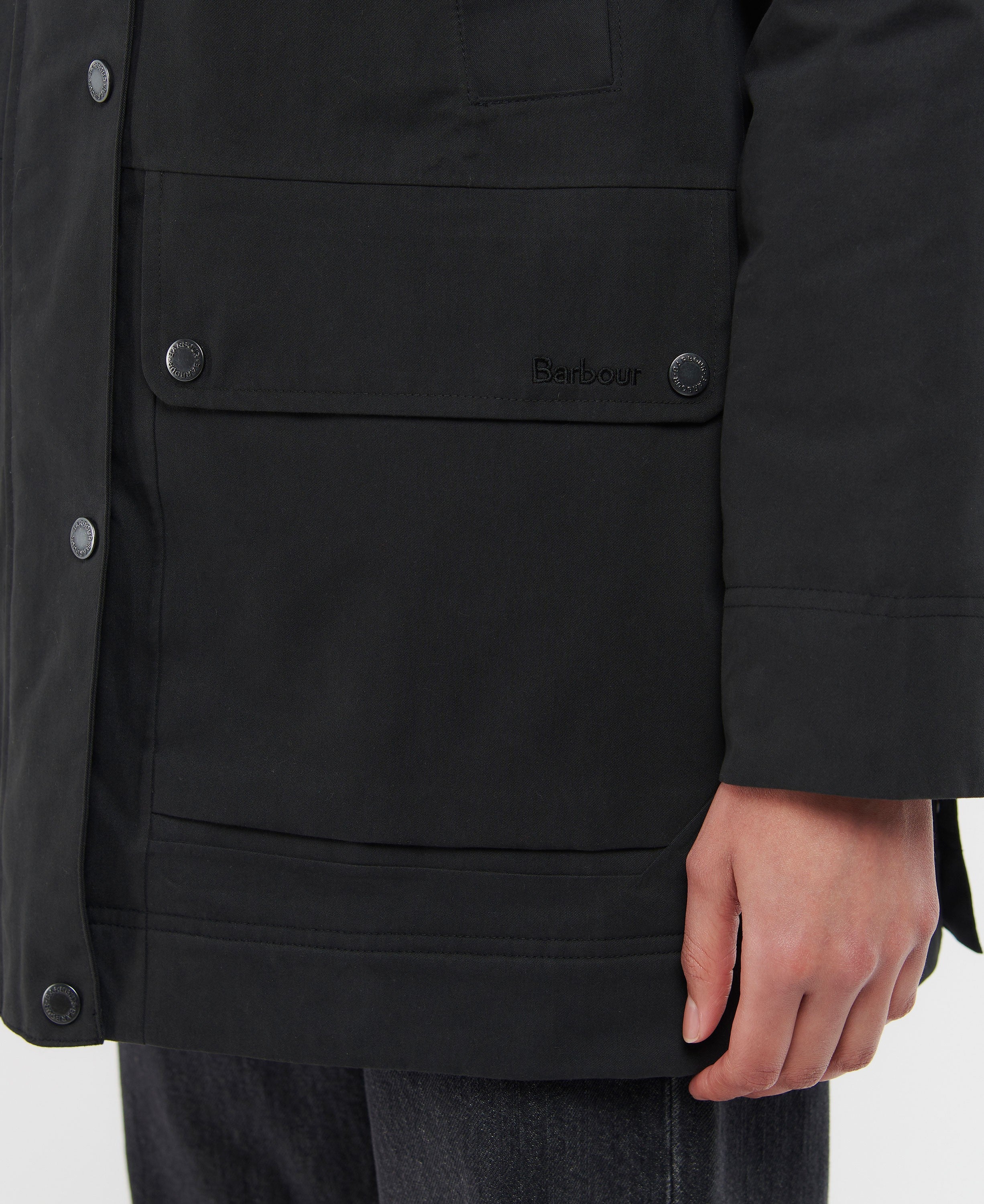 Winter Beadnell Waterproof Jacket - Black/Ancient