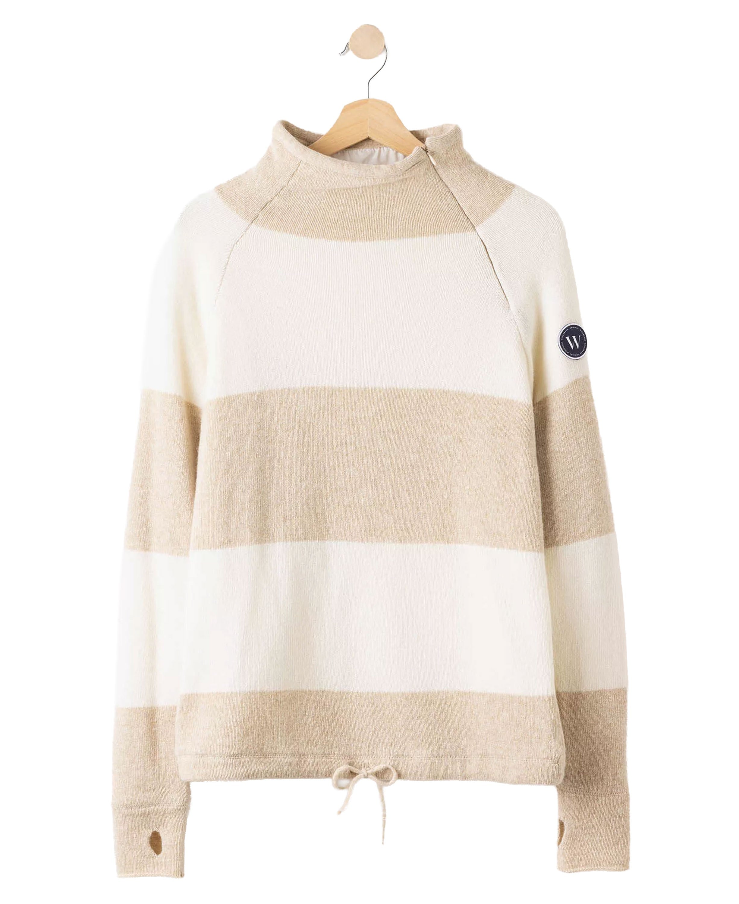 Martina Wool Windproof - Sand Offwhite