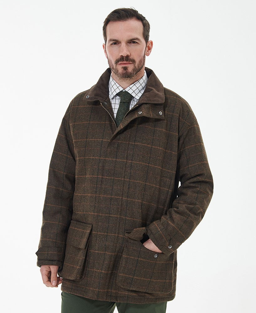Beaconsfield Wool Jacket - Burnhill Brown Check