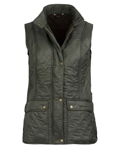 Wray Quilted Gilet - Olive