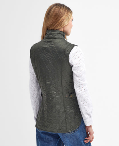 Wray Quilted Gilet - Olive