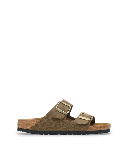 Arizona Synthetik Sandals - Leo Khaki