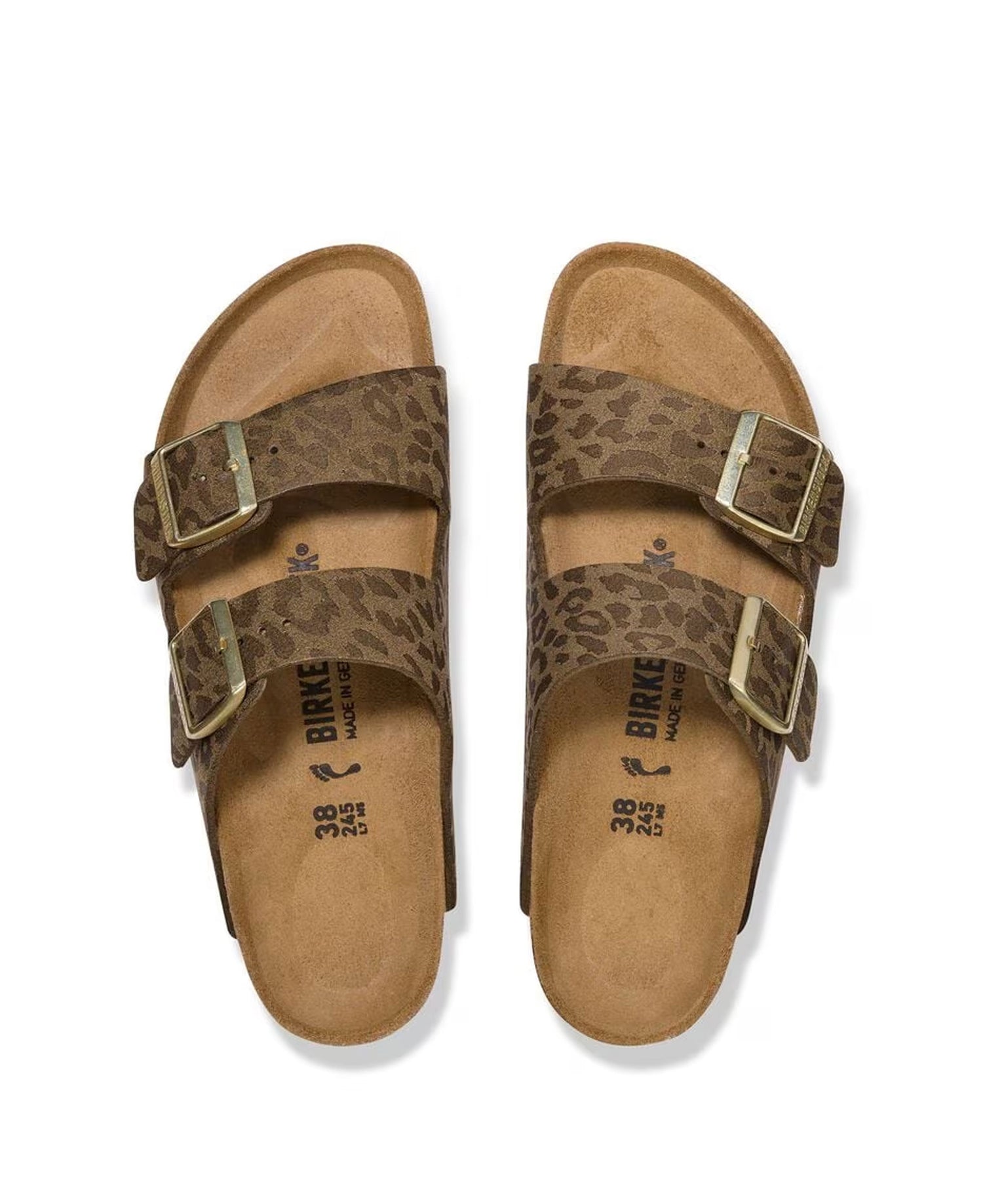 Arizona Synthetik Sandals - Leo Khaki