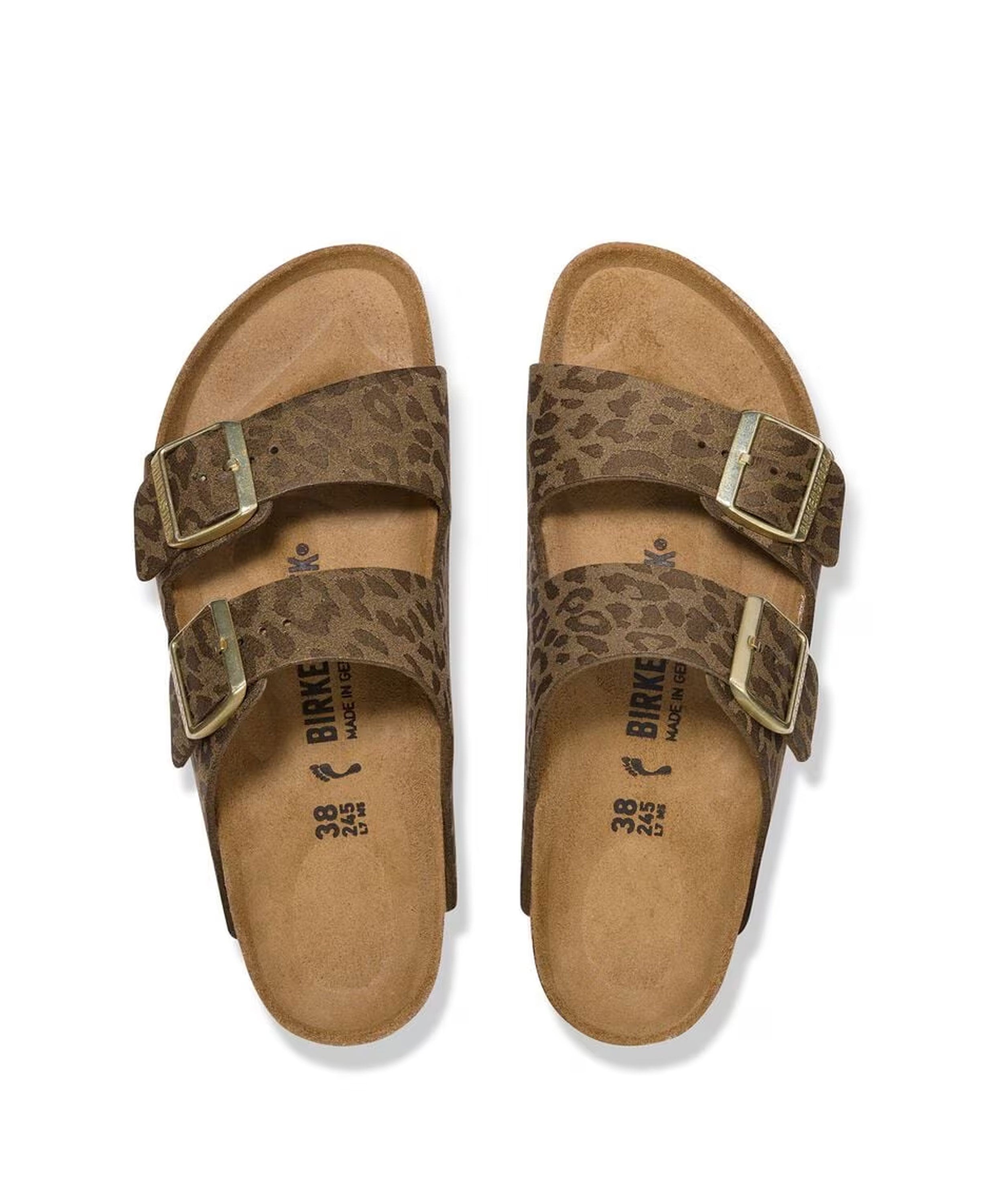 Arizona Synthetik Sandals - Leo Khaki
