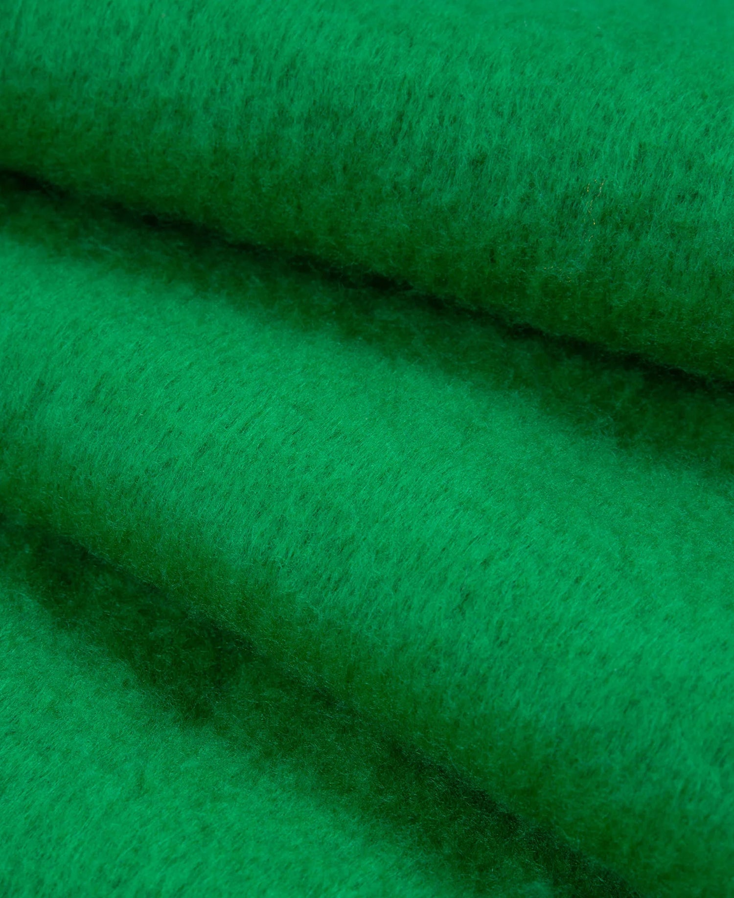 Blanket Scarf With Tied Tassel Ends - Emerald