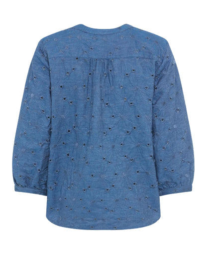 Velia Blouse - Indigo Mood