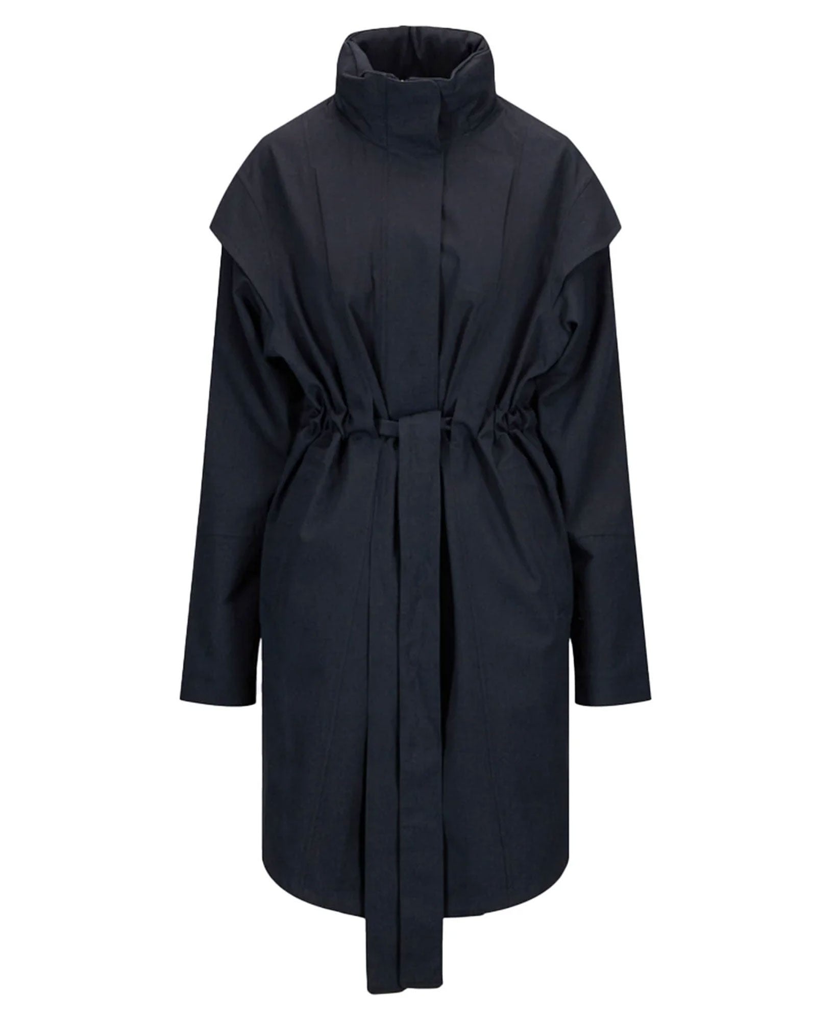 Monsun Coat - Dark Navy