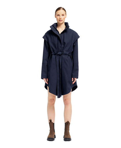 Monsun Coat - Dark Navy