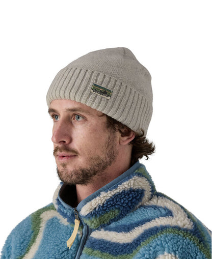 Brodeo Beanie - Og Legacy Label: Crisp Grey