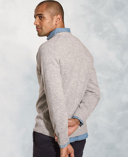 Charlbury Crew Neck Jumper - Winter White