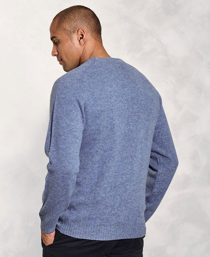 Charlbury Crew Neck Jumper - Sky Blue