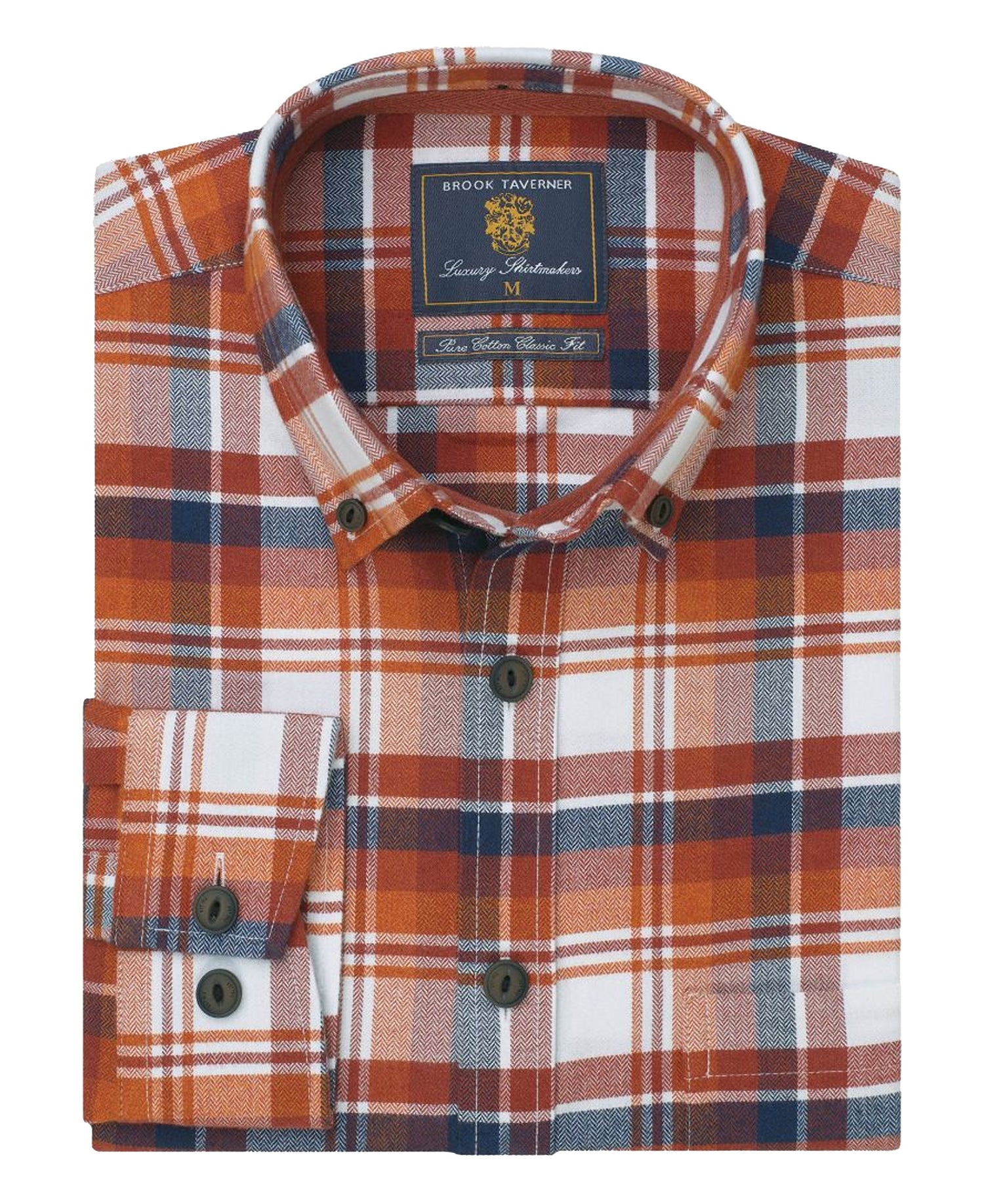 Jaspe Check Shirt - Ginger