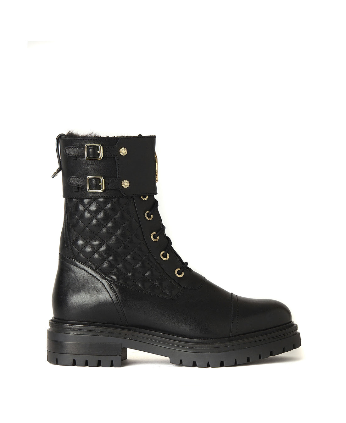 Camden Biker Boots - Black