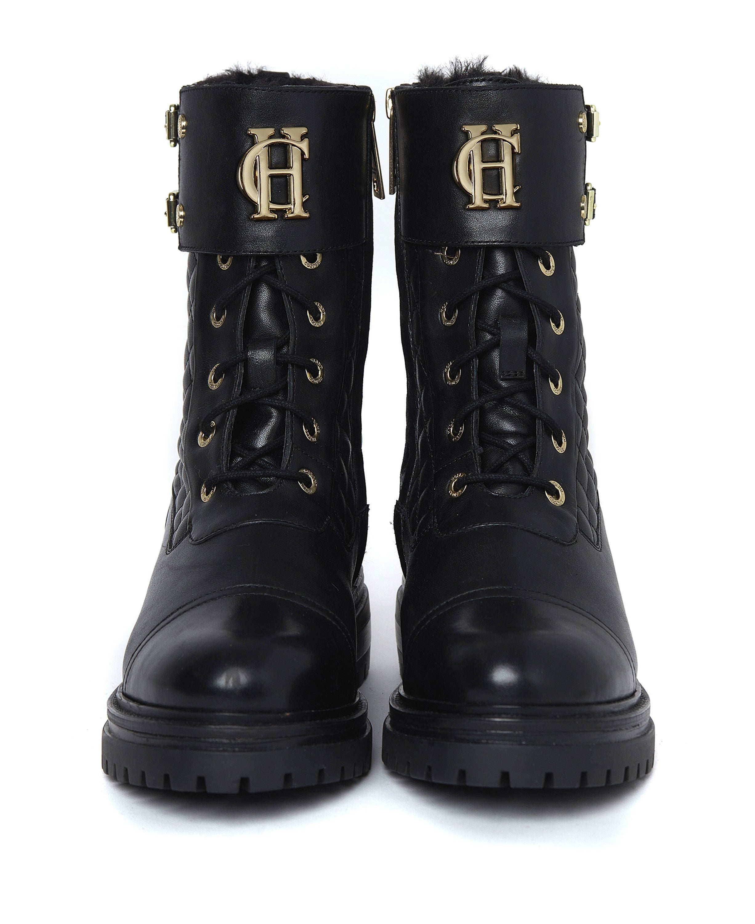 Camden Biker Boots - Black