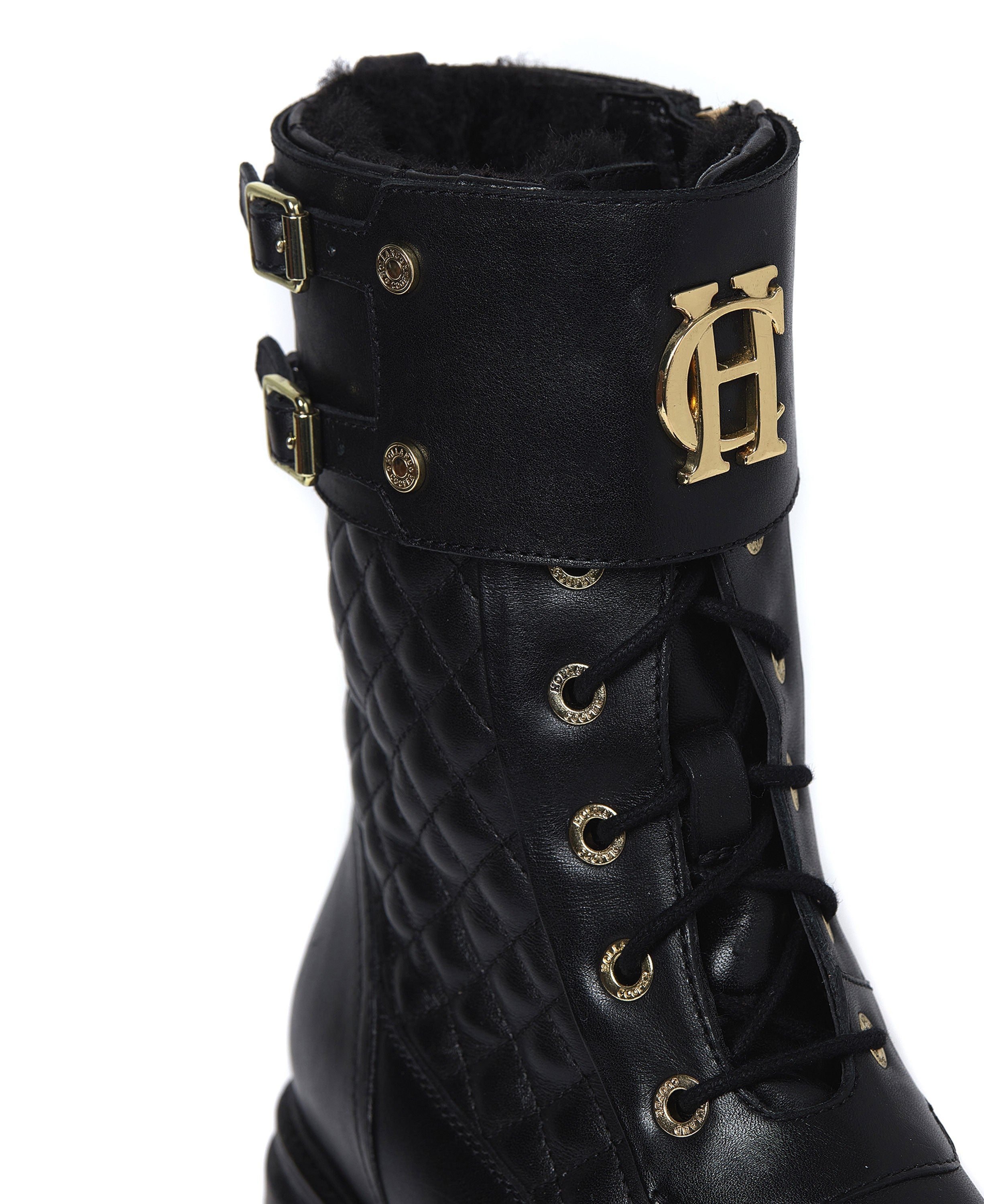 Camden Biker Boots - Black