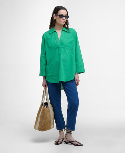 Cecile Shirt - Kelly Green