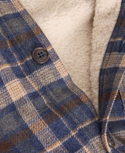 Check Borg Trucker - Blue Multi