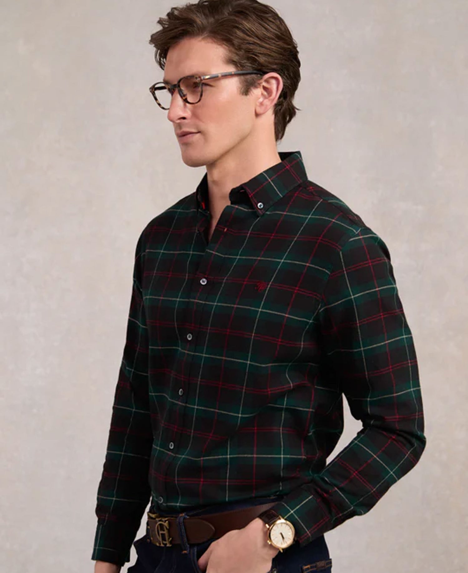 Classic Button Down Shirt - Buckingham Emerald