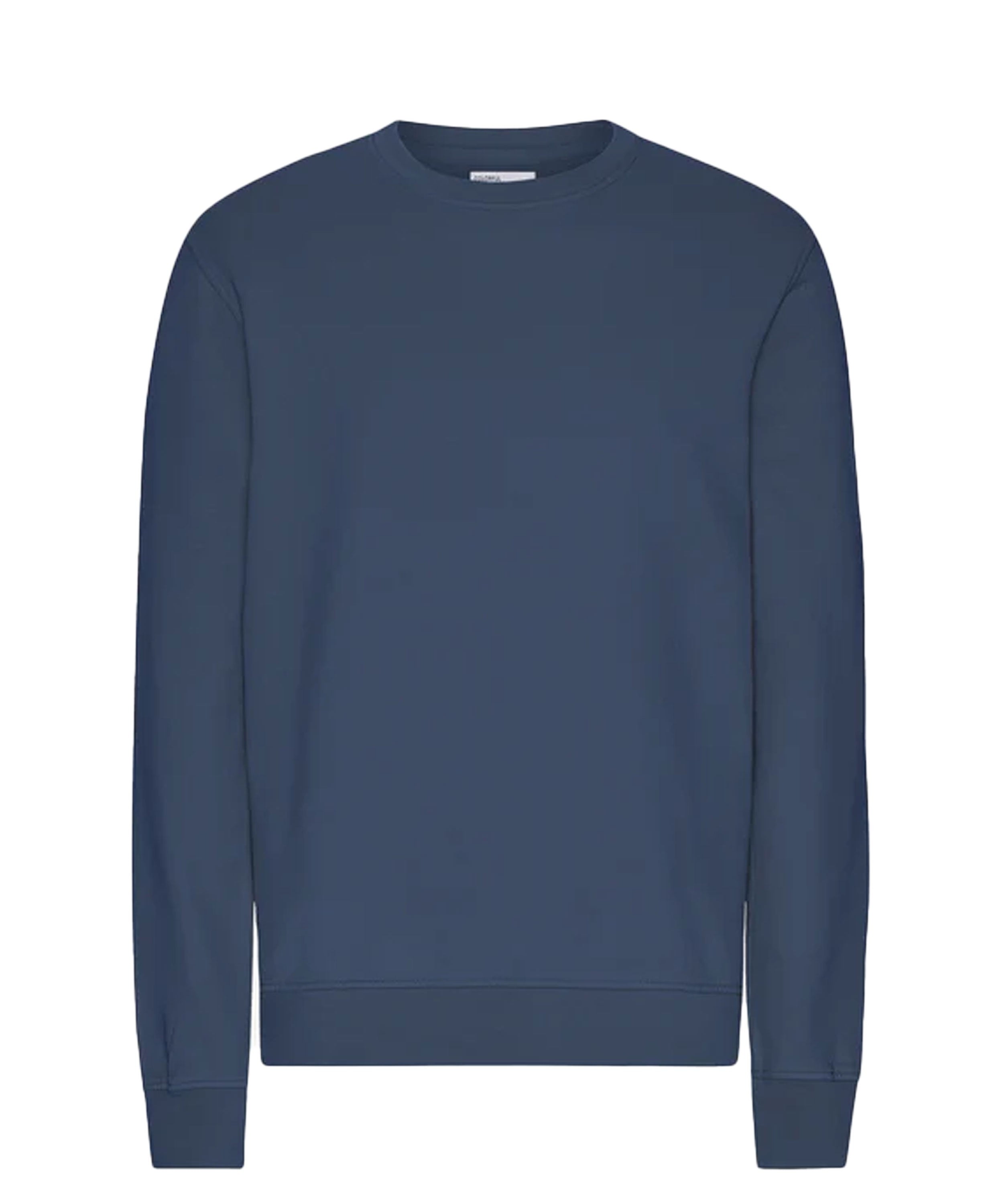 Classic Organic Crew - Petrol Blue