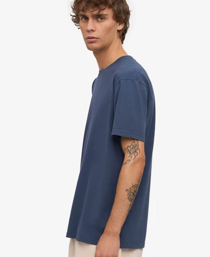 Classic Organic Tee - Petrol Blue