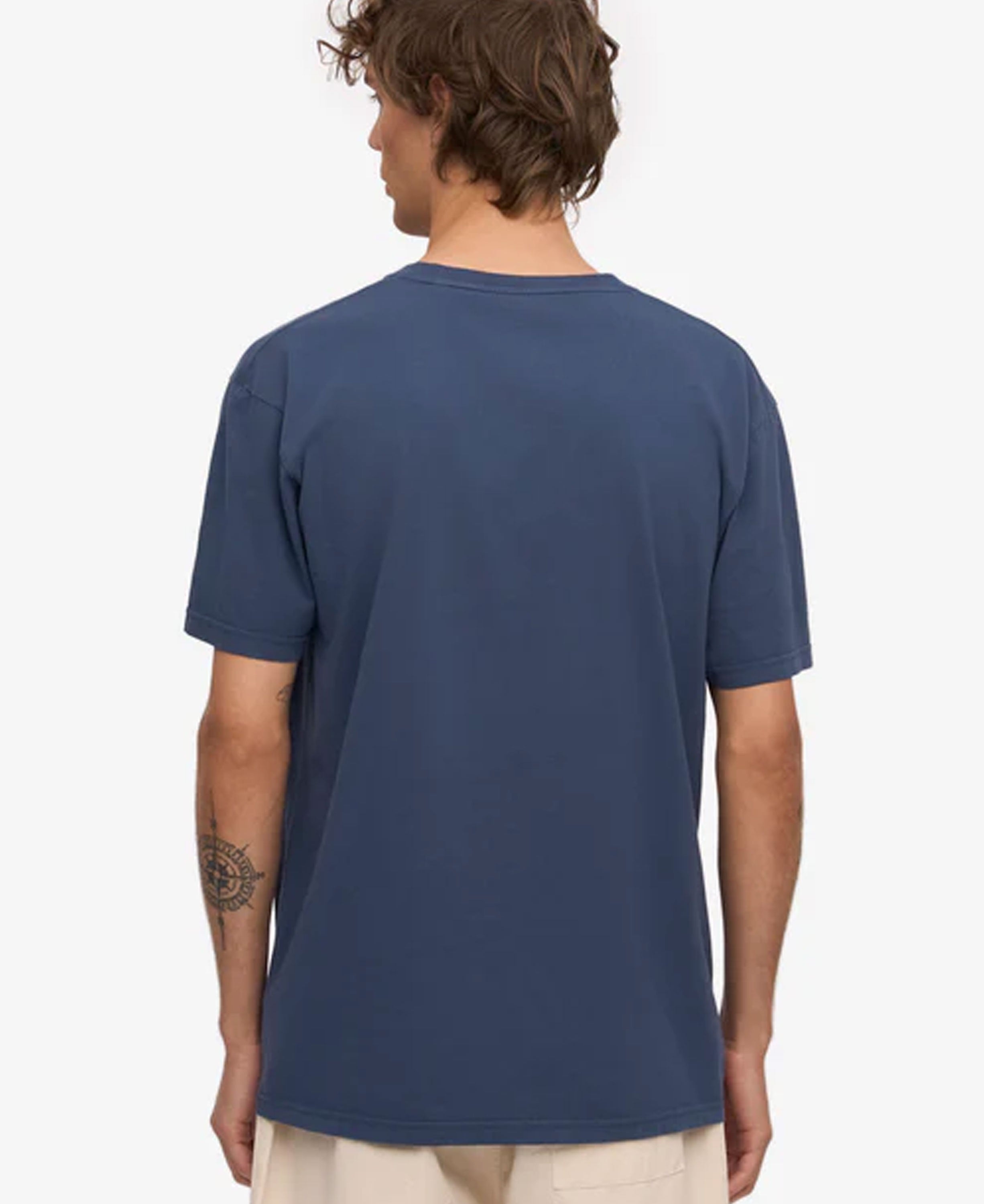 Classic Organic Tee - Petrol Blue