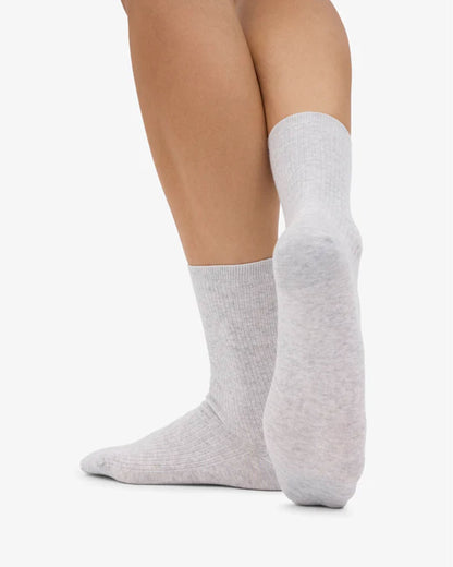 Women Classic Organic Sock - Snow Melange