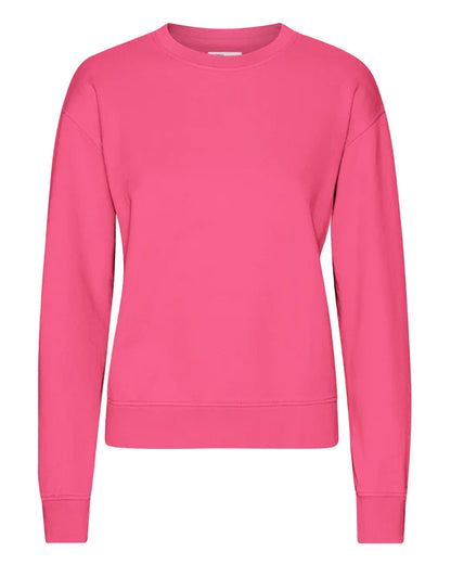 Women Classic Organic Crew - Bubblegum Pink