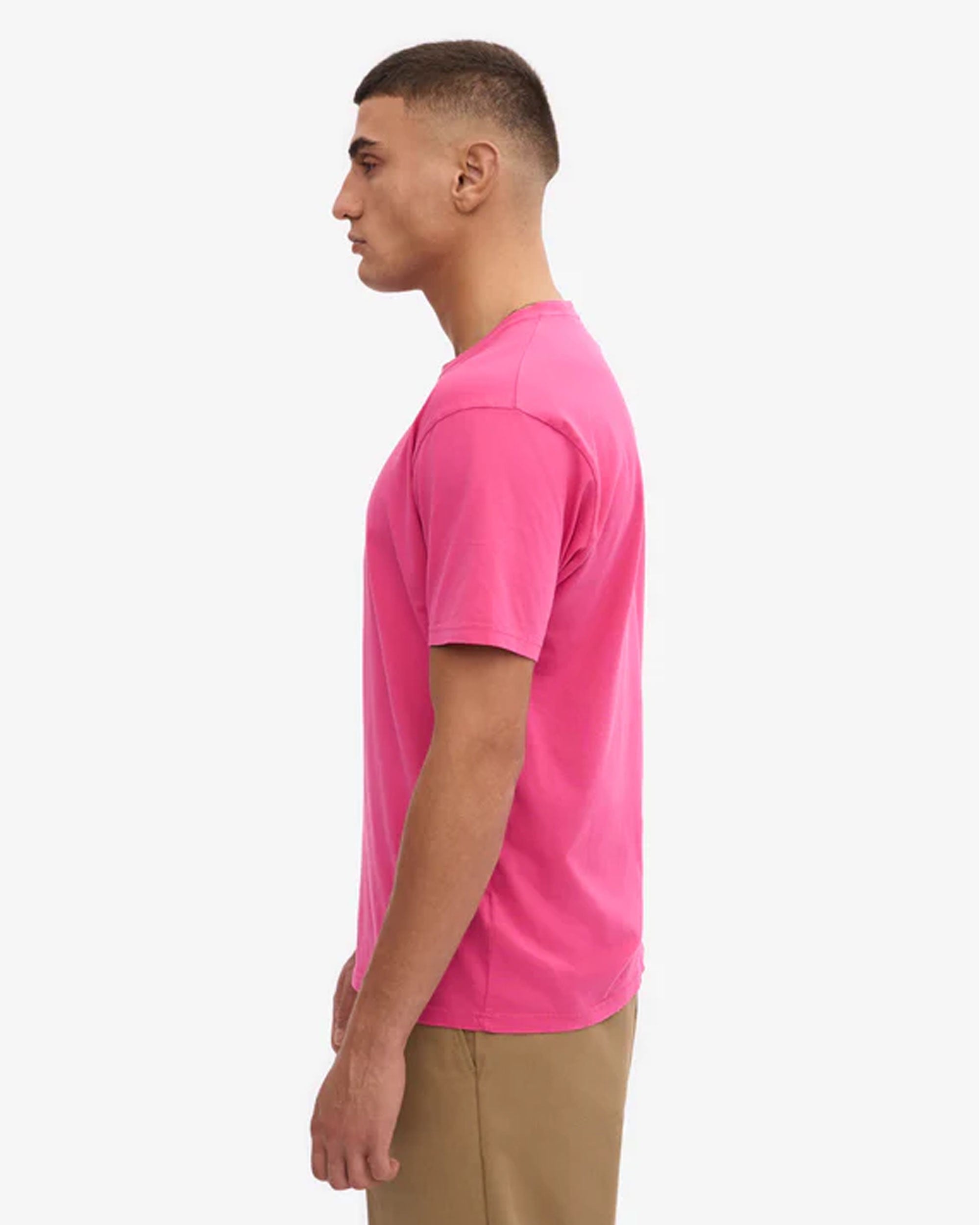 Classic Organic Tee - Bubblegum Pink