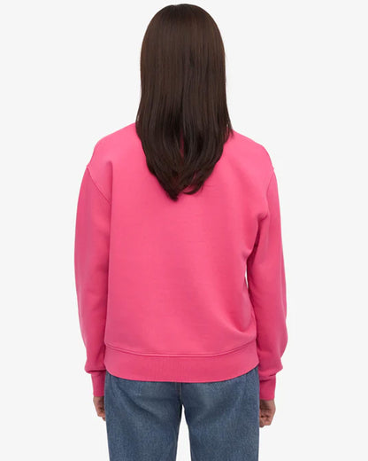 Women Classic Organic Crew - Bubblegum Pink