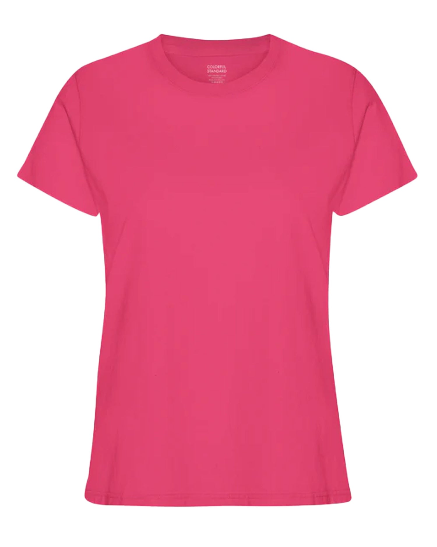 Women Light Organic Tee - Bubblegum Pink