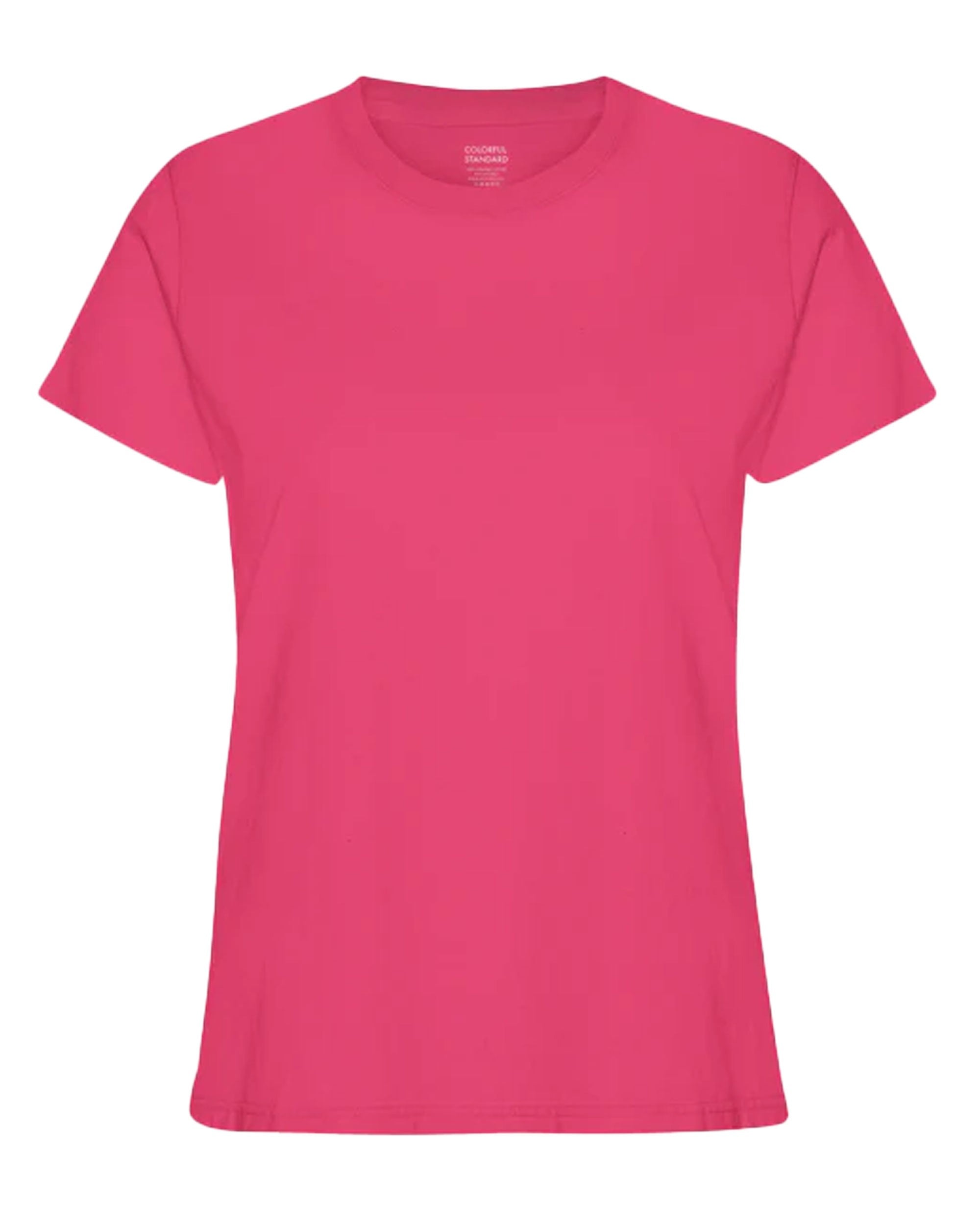 Women Light Organic Tee - Bubblegum Pink