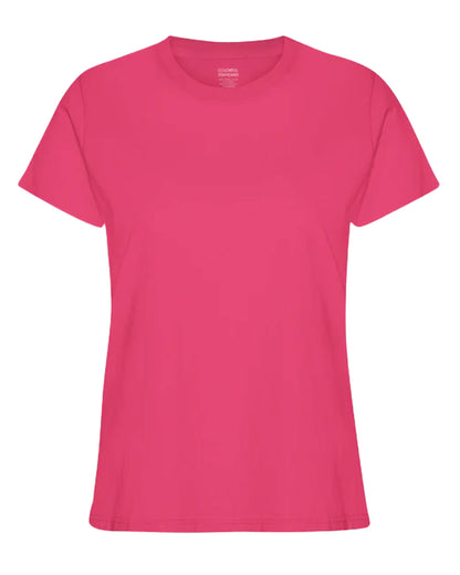 Women Light Organic Tee - Bubblegum Pink