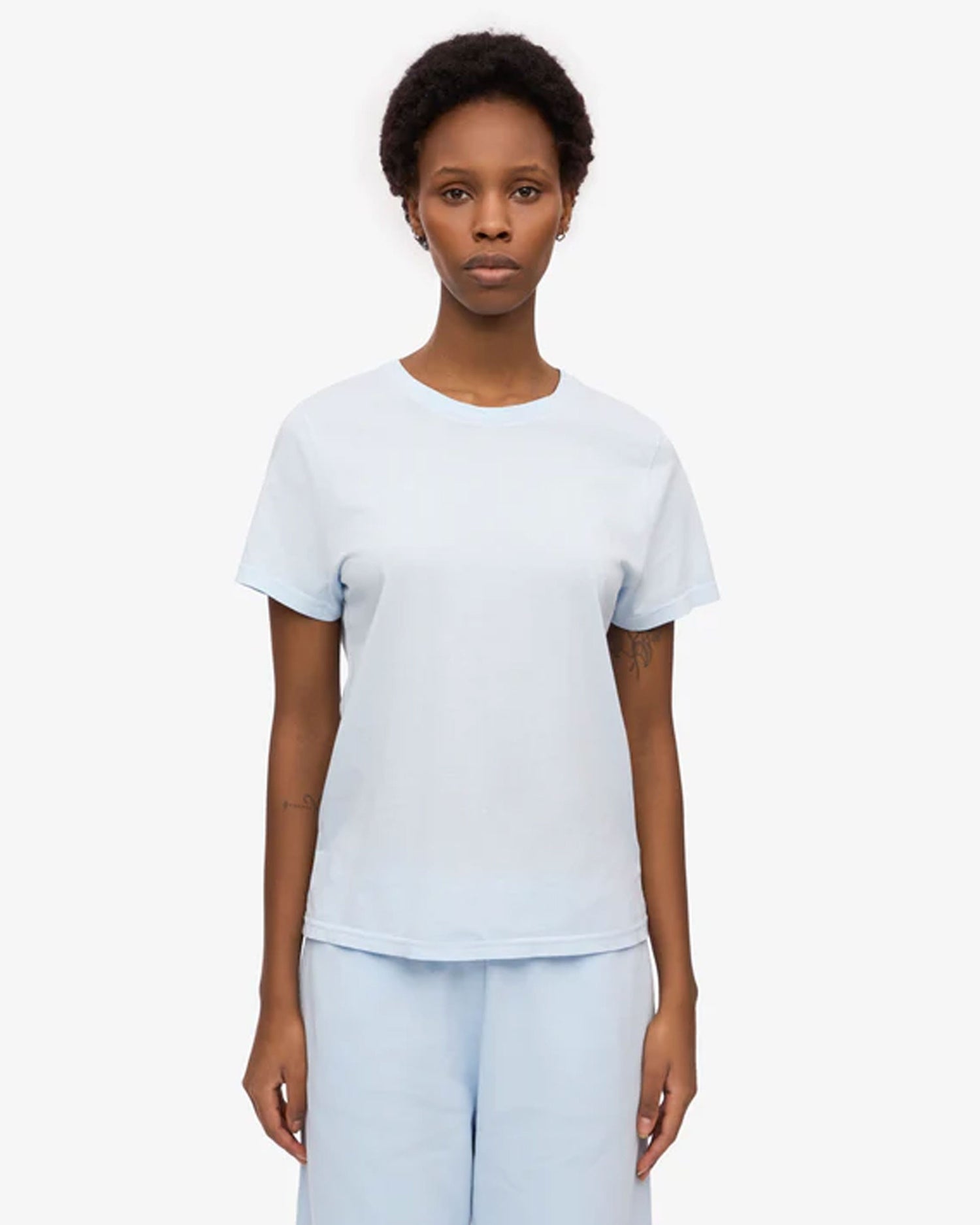 Women Light Organic Tee - Polar Blue