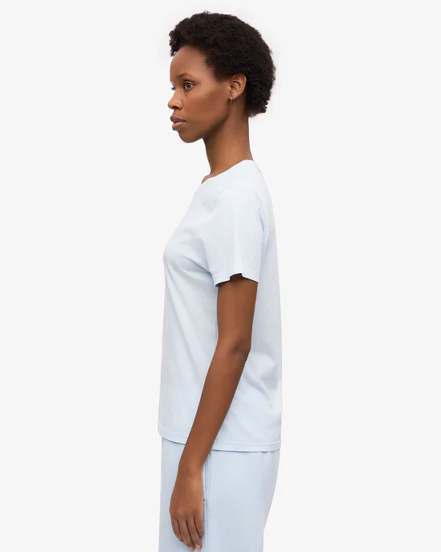 Women Light Organic Tee - Polar Blue