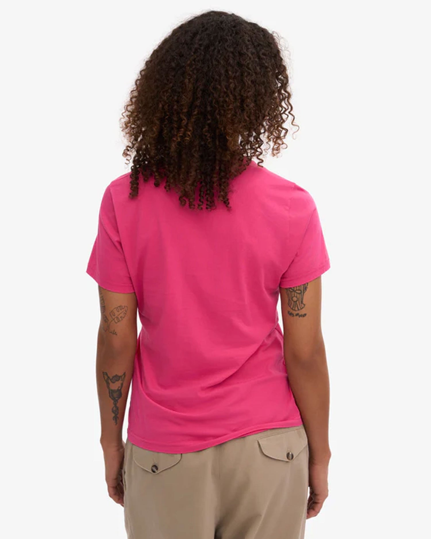 Women Light Organic Tee - Bubblegum Pink