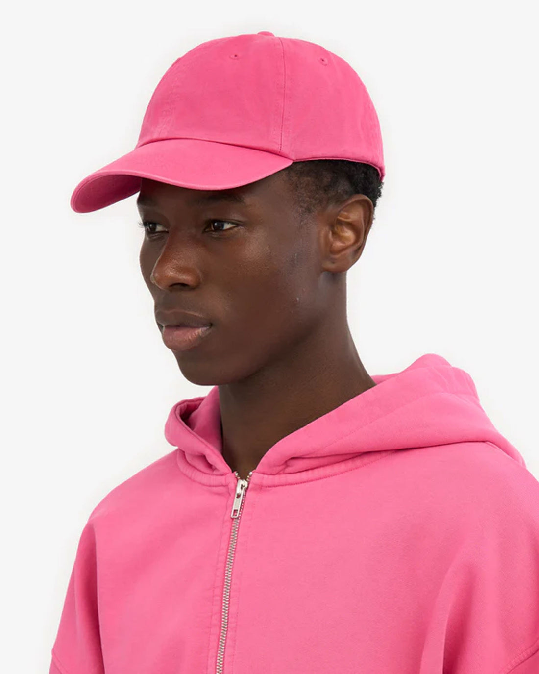 Organic Cotton Cap - Bubblegum Pink
