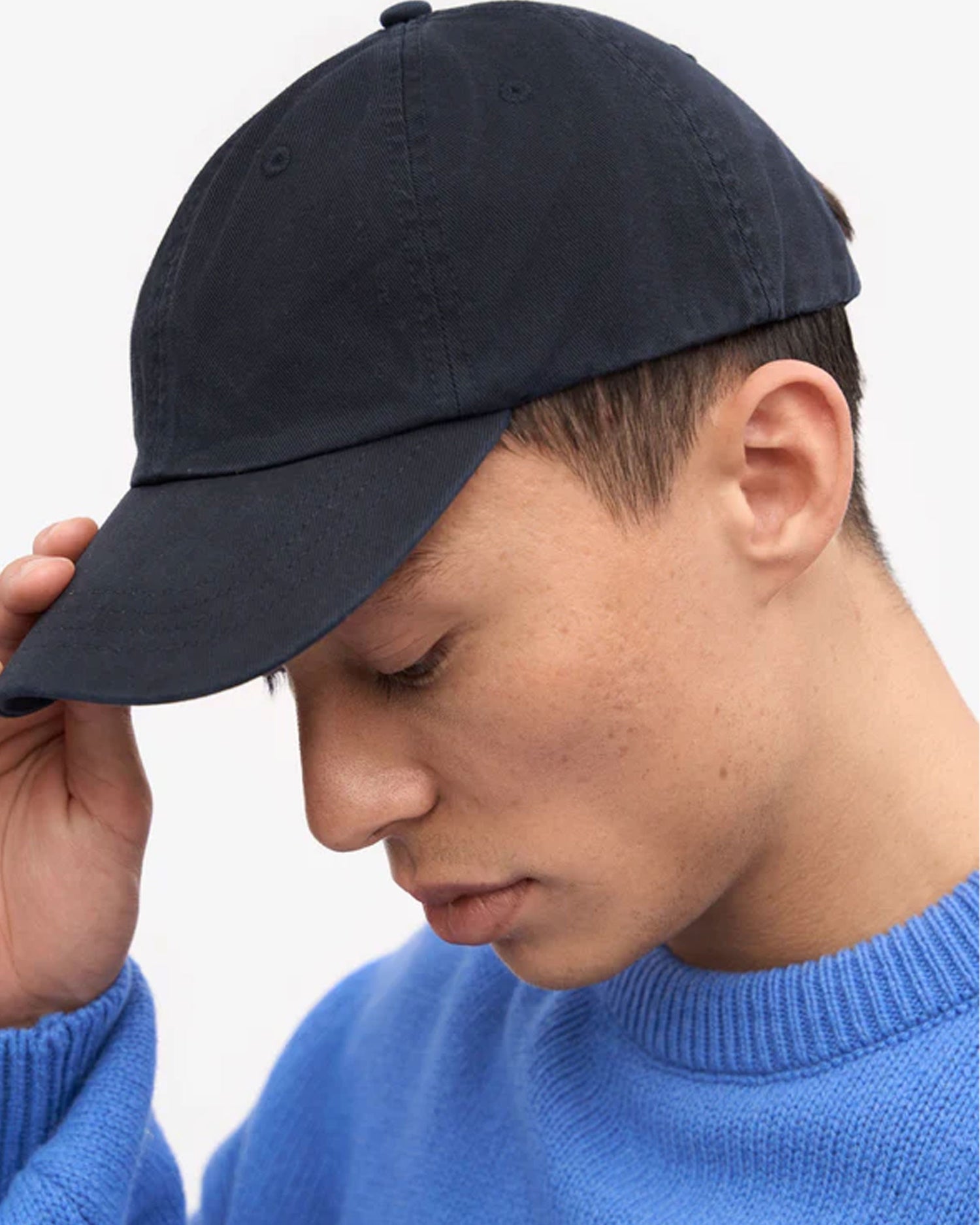 Organic Cotton Cap - Navy Blue