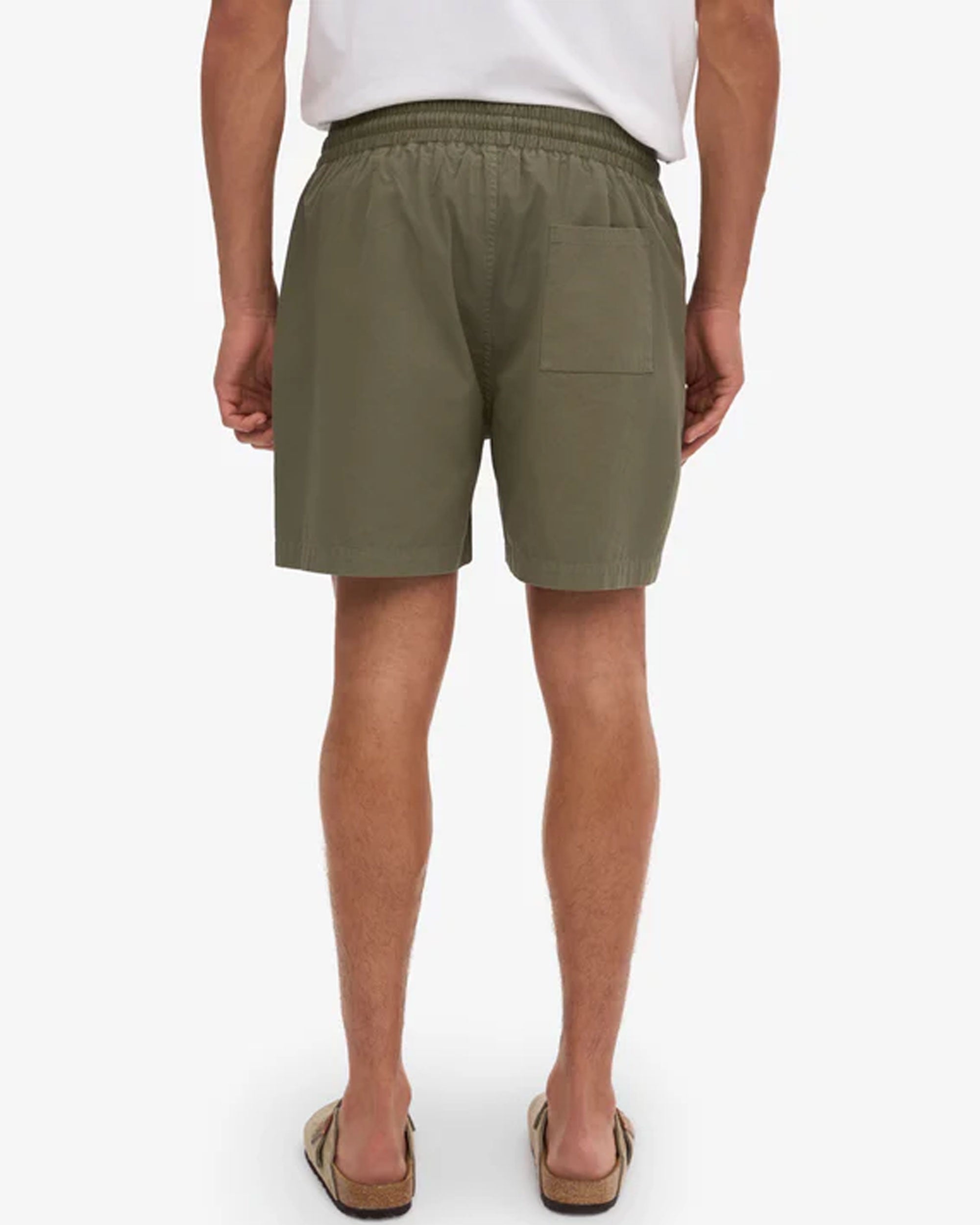 Organic Twill Shorts - Dusty Olive